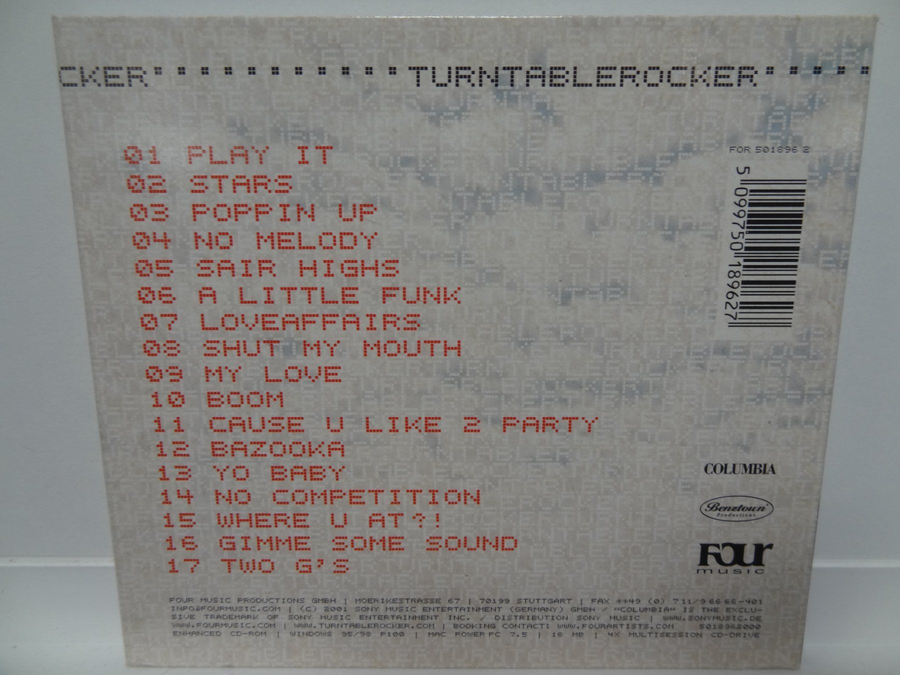 CD: Turntablerocker Classic – Usato da luzern venduto da musicandart 1
