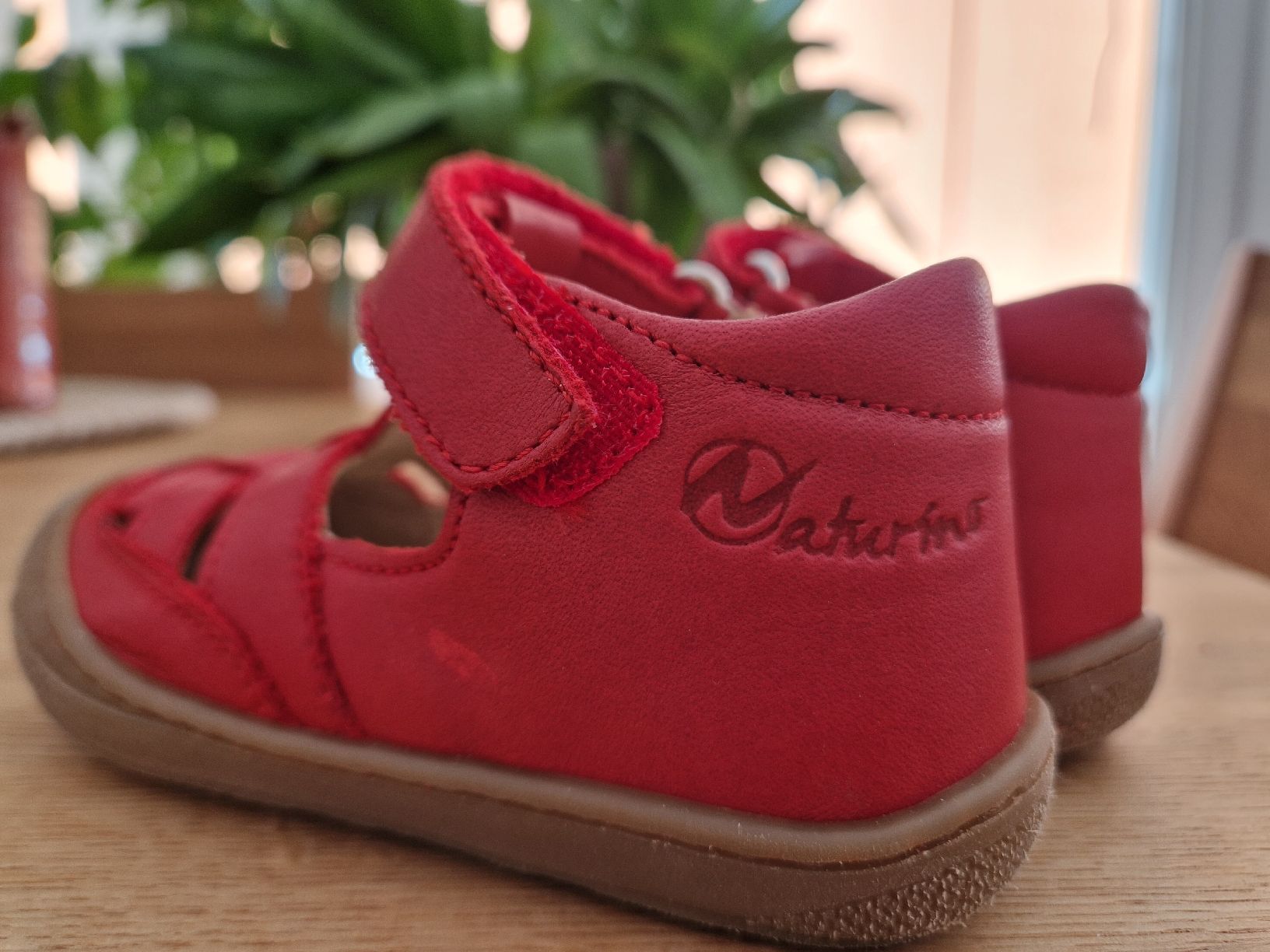Naturino Schuhe für Jungen: Naturino red sandals size 23 leather hook-and-loop – Neu und originalverpackt aus Plan-les-Ouates von cniewola 2