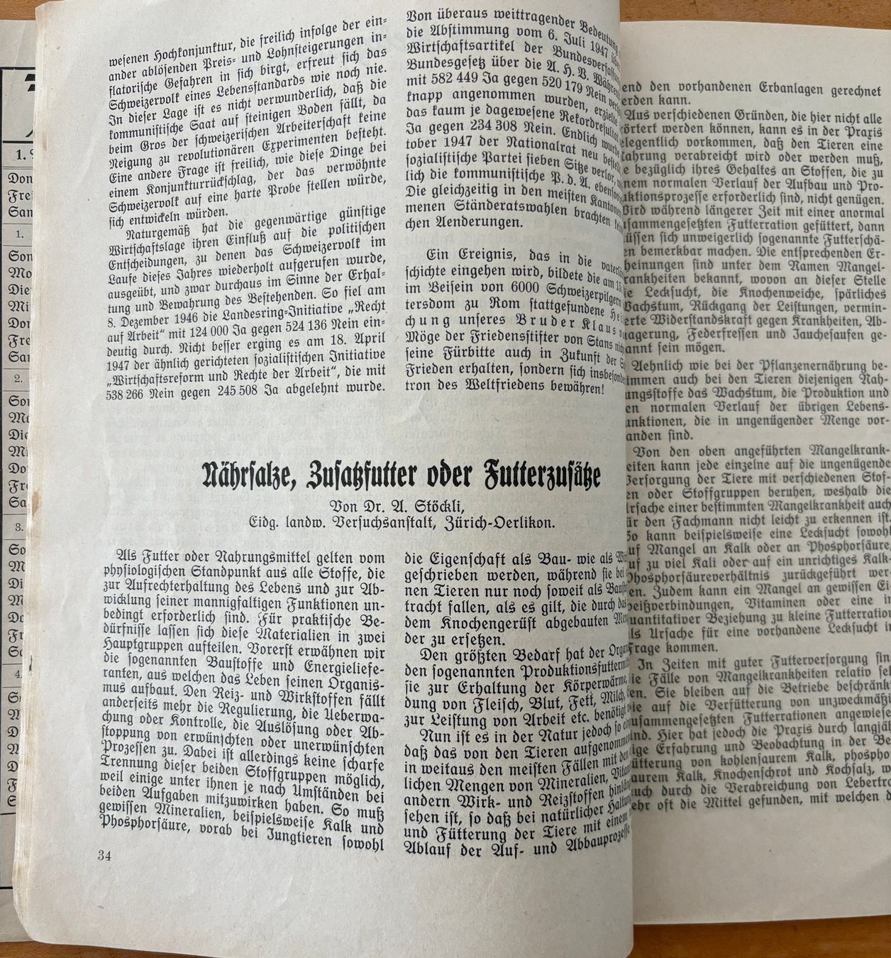 Calendari: Genossenschafts-Kalender 1948 – Usato da Sarnen venduto da Livres 3