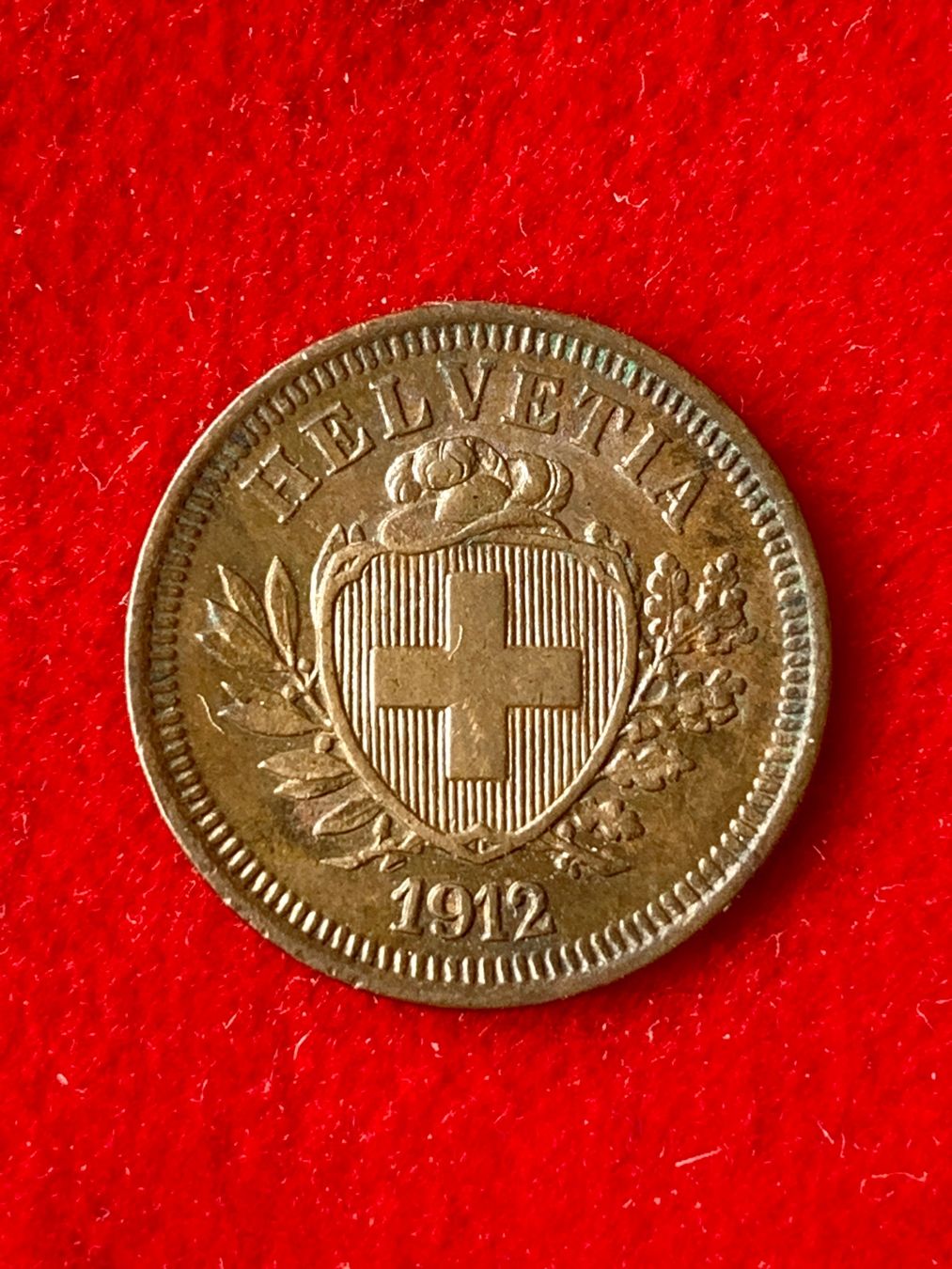 Tutti le monete: 1 Centime 1912 Berne - Fast UNZIRKULIERT / Presque FDC – Usato da LE LIGNON venduto da Katanaion