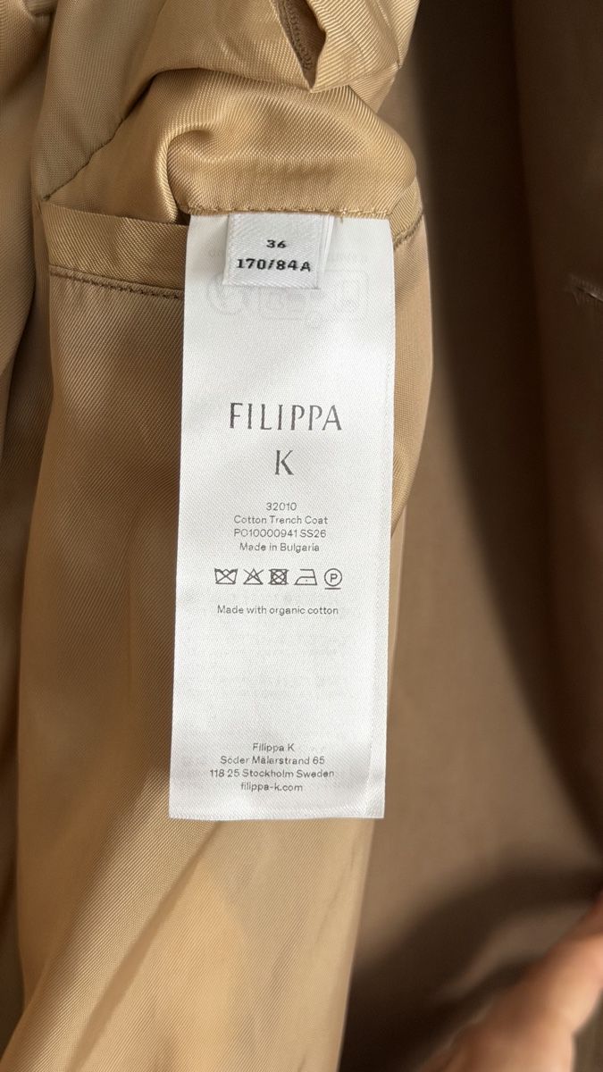 Manteaux: Filippa K trench coat – Neuf avec emballage d'origine à Paradiso par viorea 4