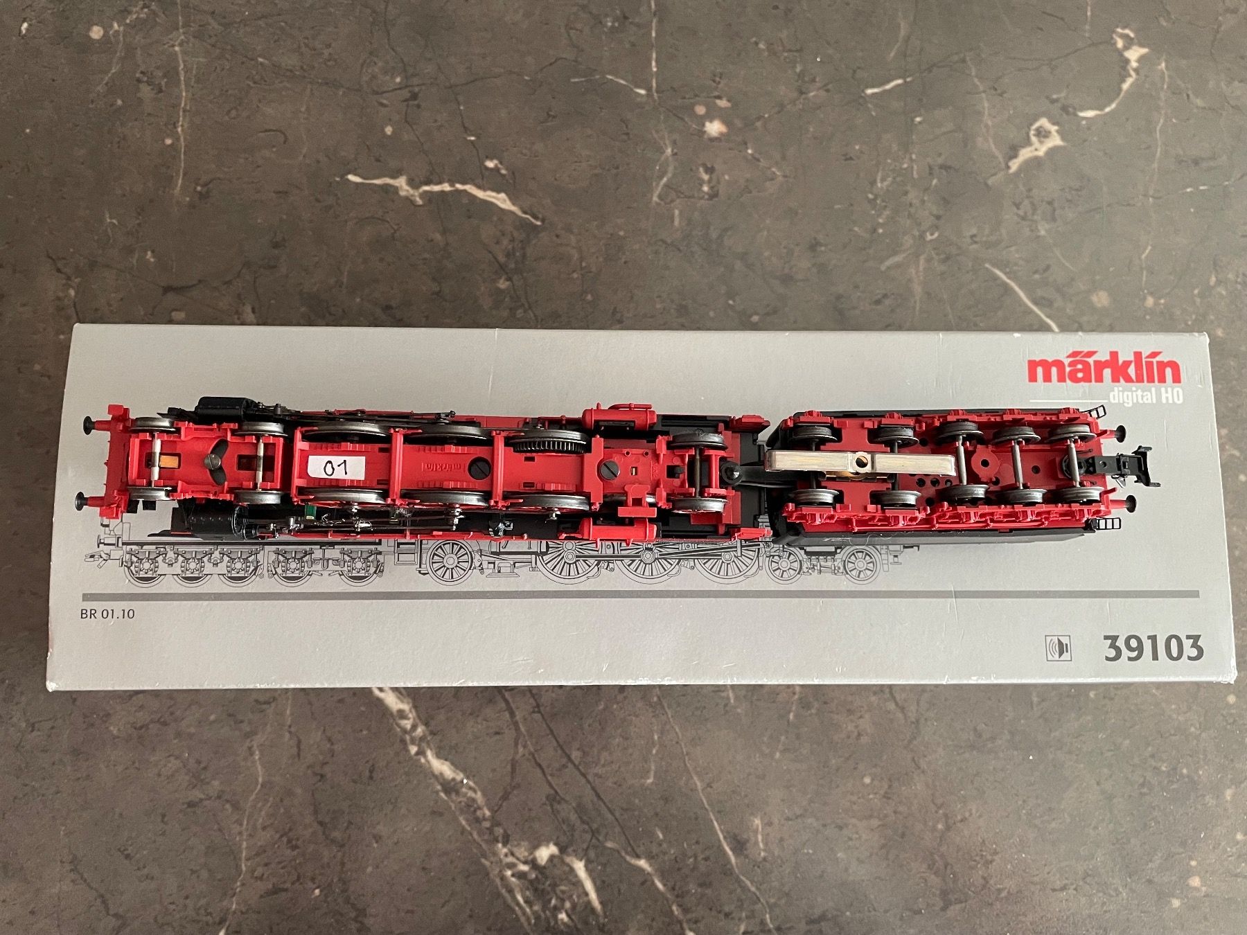 Märklin Modellini di ferrovie: Marklin 39103 Dampflok BR01.10 Digital Sound – Nuovo (secondo la descrizione) da Hauterive NE venduto da eriamch 3