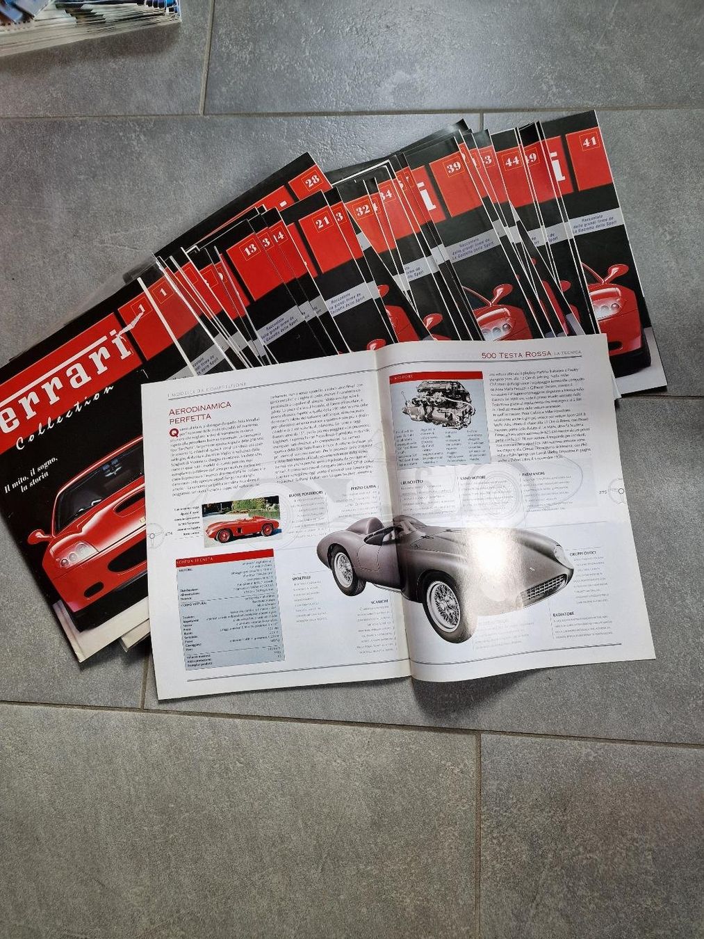 Kit di modellismo & Modellini statici: FERRARI  fascicoli – Usato da Lodrino venduto da gtv79 1