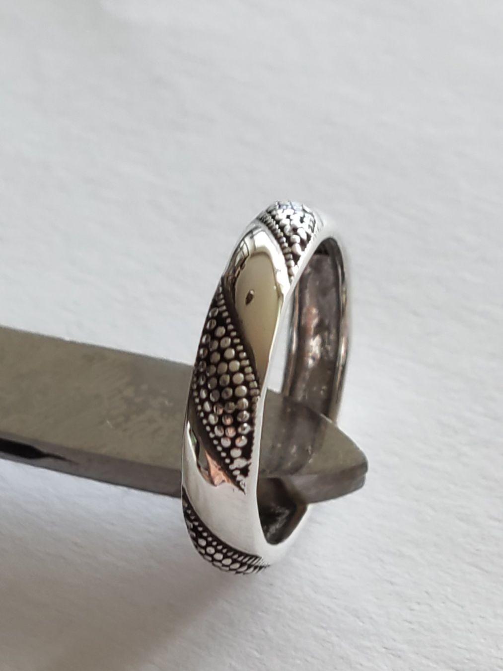 Anelli: Ring Silber Grosse 57 / bague en argent taille 57 – Nuovo (secondo la descrizione) da Laufen venduto da Sunjupite7 5