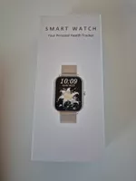 Modische Smartwatch KM66 in schönem Gold