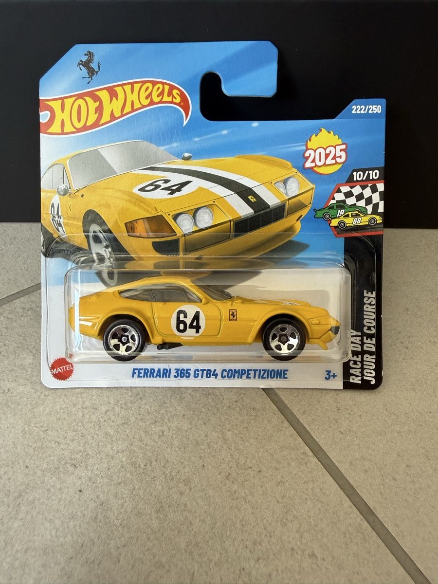 Hot Wheels Modellautos: Hot Wheels - Ferrari 365 GTB4 Competition – Neu und originalverpackt aus Yvorne von AutoCollectionneur
