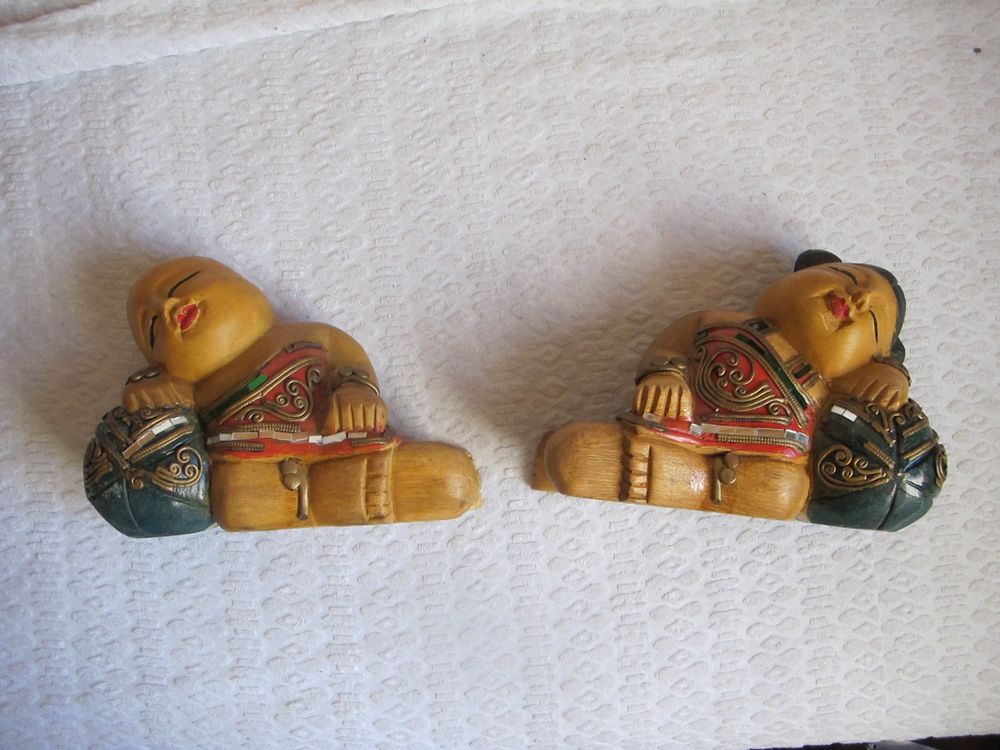 Ipetboom 2x Buchstützen Kunstharz Gold - Moderne Skulptur Für Bücherregal