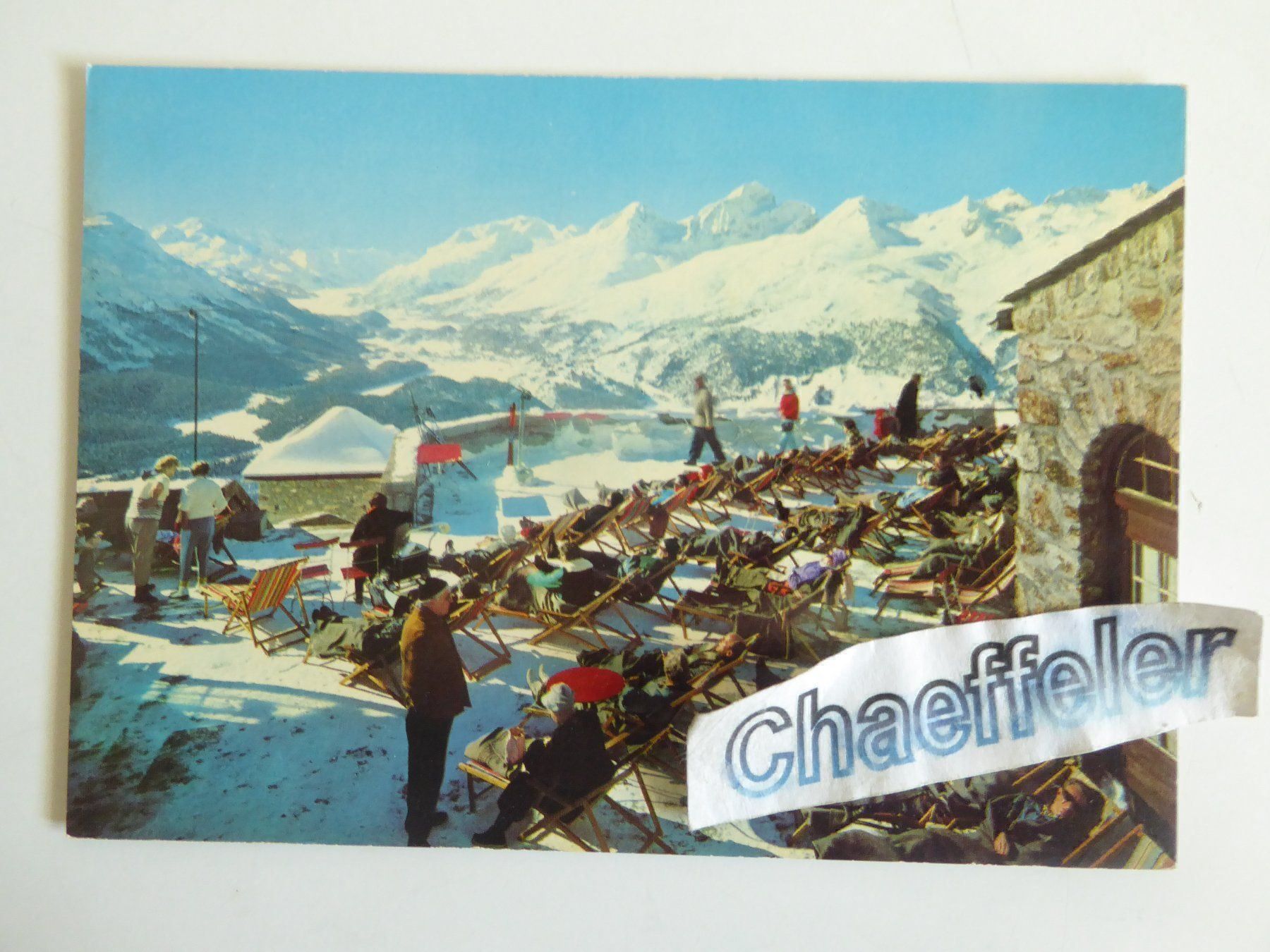 Ansichtskarten: 1980 Sonnenterrasse Muottas Murag – Gebraucht aus Zürich von Chaeffeler