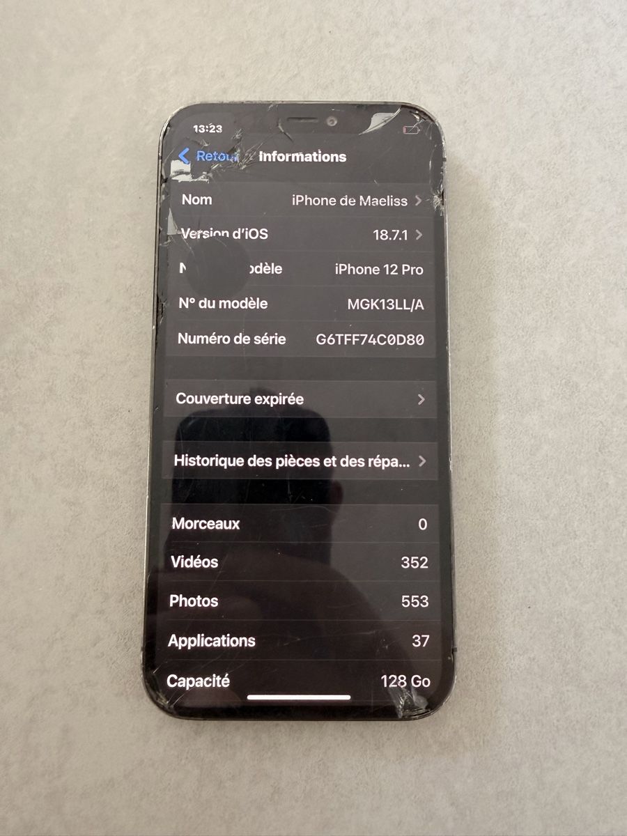 Apple Portables: iPhone 12 Pro – Défectueux à Pully par Valoudu42 1