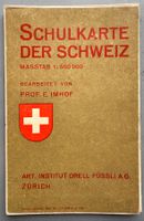 E. Imhof: Schulkarte der Schweiz. 1:500 000. 1939