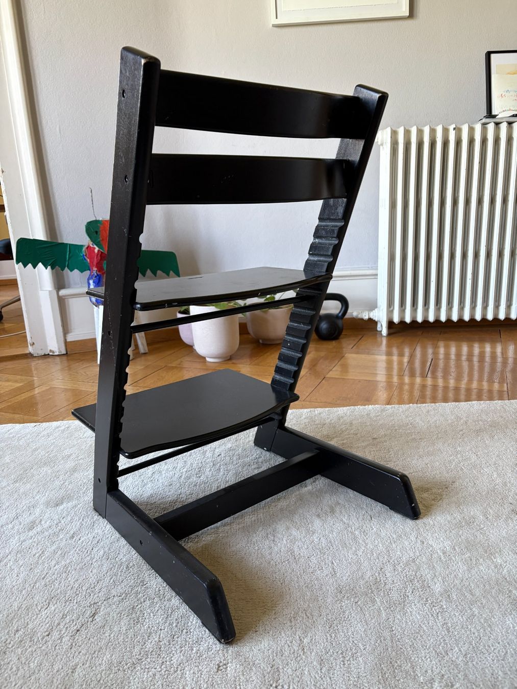 Stokke Hochstühle: Stokke Tripp Trapp Schwarz – Gebraucht aus Zürich von kyso