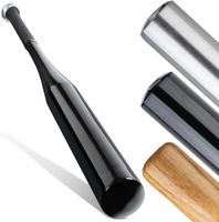Baseballschläger Holz oder Aluminium Rutschfester Griff