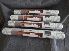 Crelando Textilfolie selbstklebend – 4 Rollen Bastelfolie