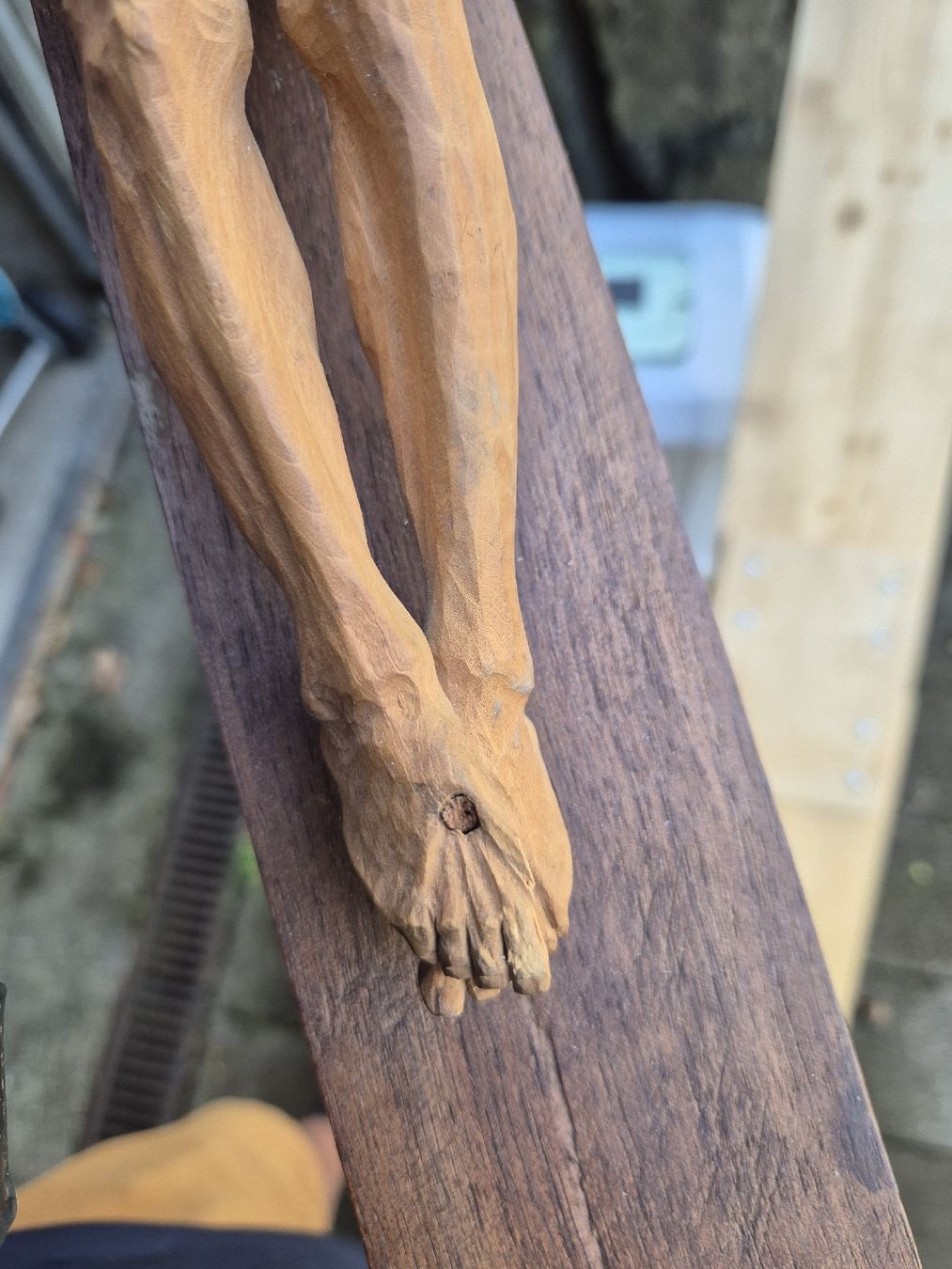 Statuette: Holzkreuz J.N.R.J – Usato da Marbach SG venduto da Allrounders69 5
