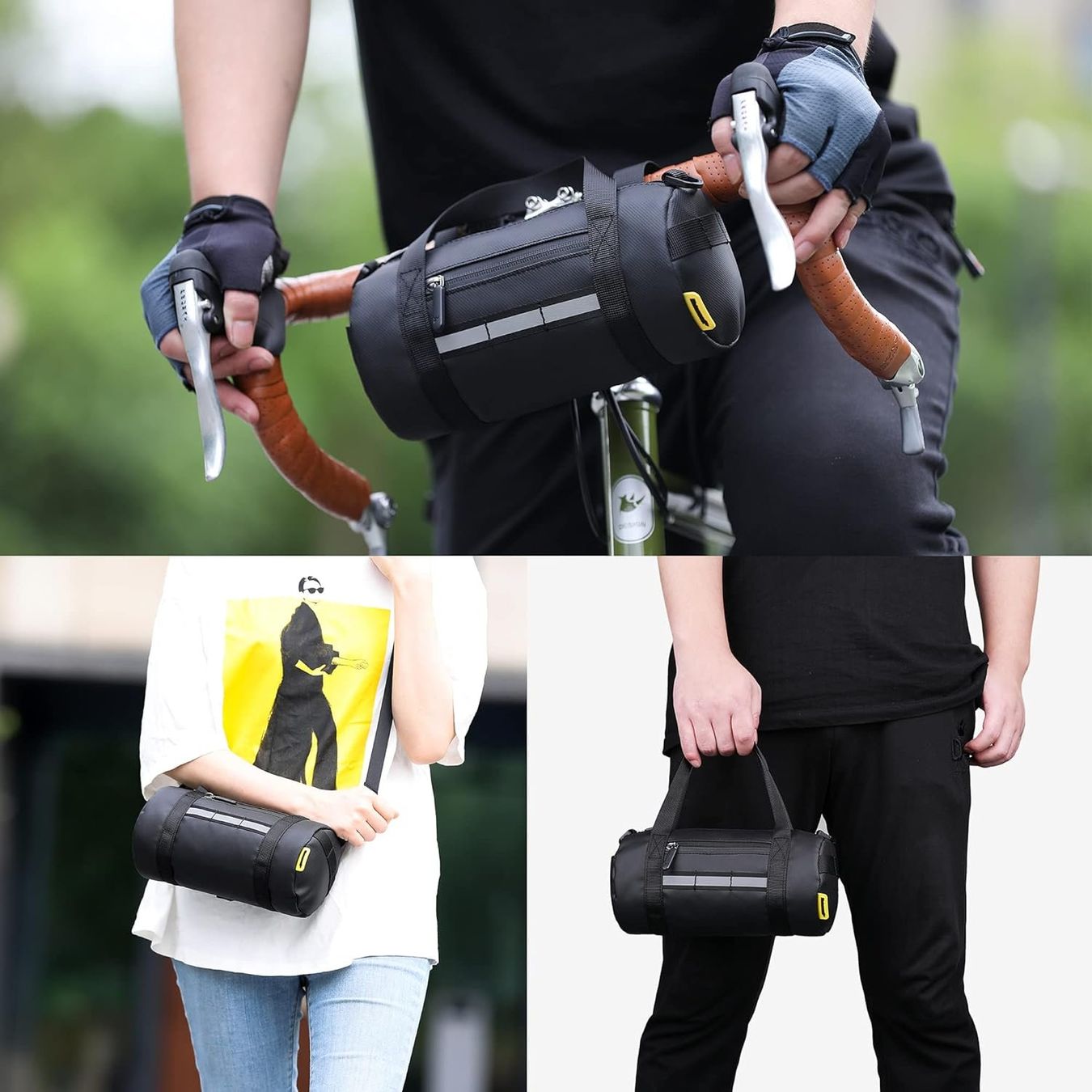 Borse: Fahrrad Lenkertasche mit Schultergurt 2.5L – Nuovo e nell'imballaggio originale da Châtelaine venduto da topshop.switzerland 3