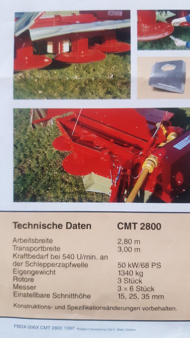 Tutte le macchine: Trommelmähwerk JF – Usato da Lohnstorf venduto da JD720Standart 1