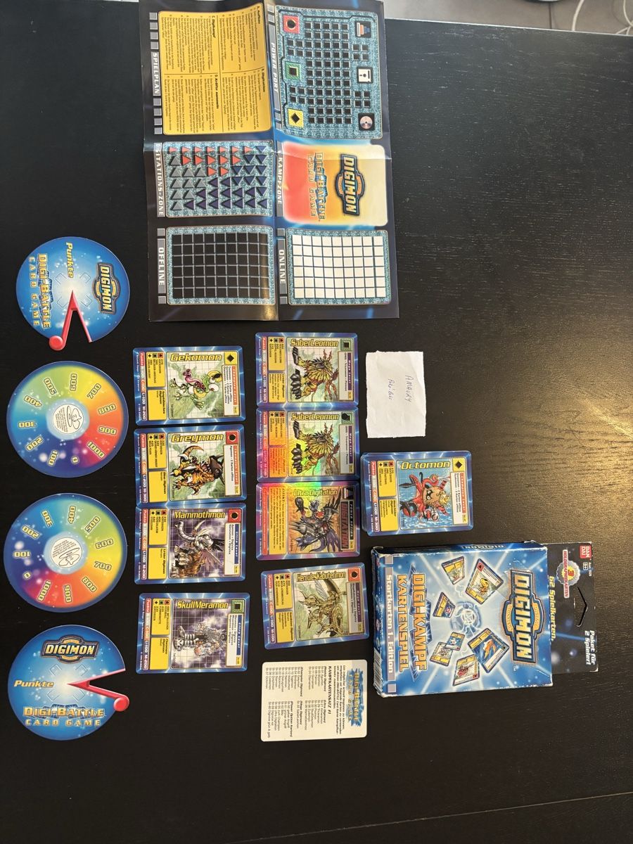 Sammelbilder & Trading cards: Digimon 1rst édition  – Gebraucht aus Payerne von ama_w52t 1