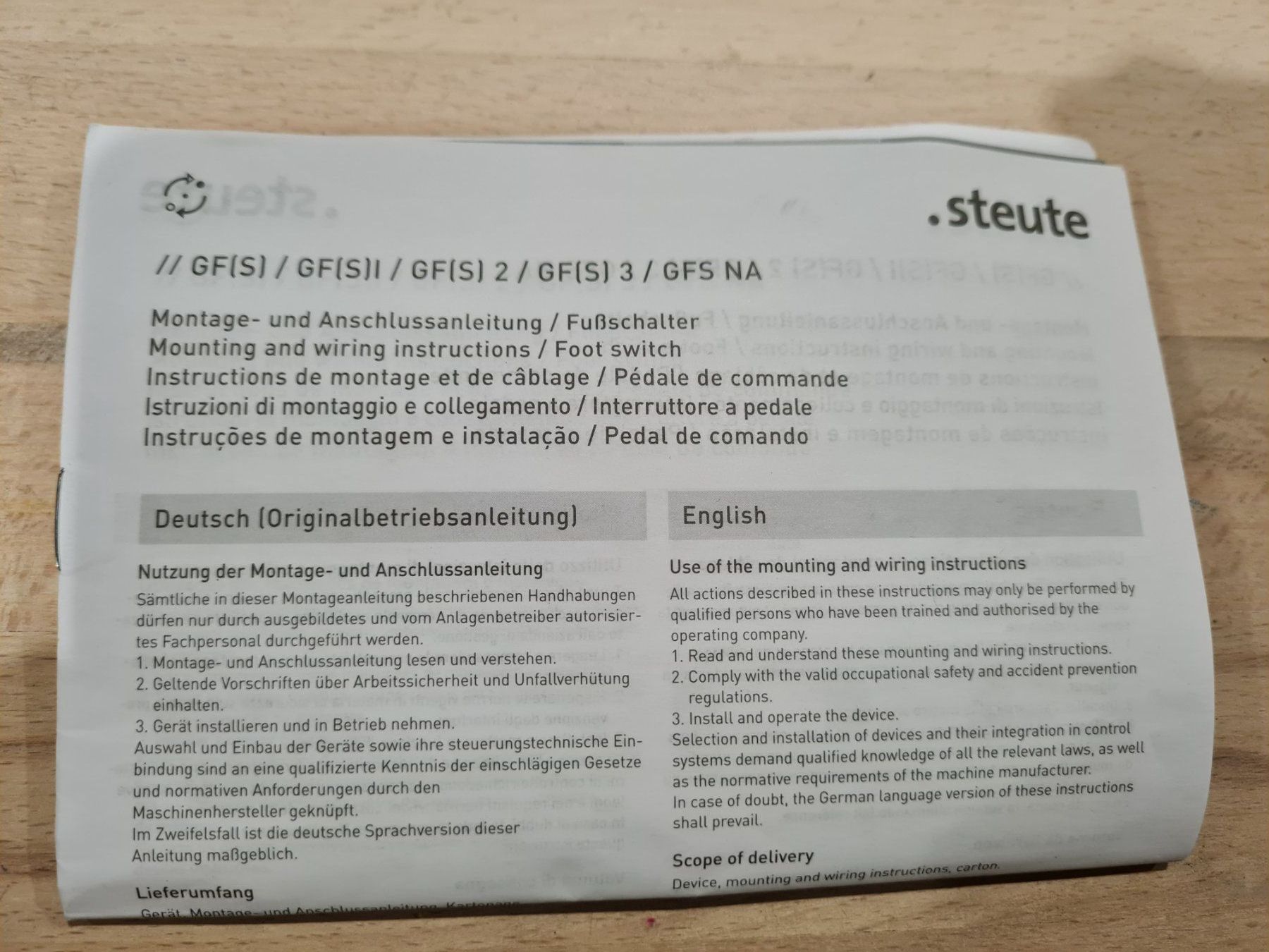 Tutte le macchine: Miniket 2000 Fusspedal – Nuovo (secondo la descrizione) da Heiligkreuz (Mels) venduto da belliballi 3
