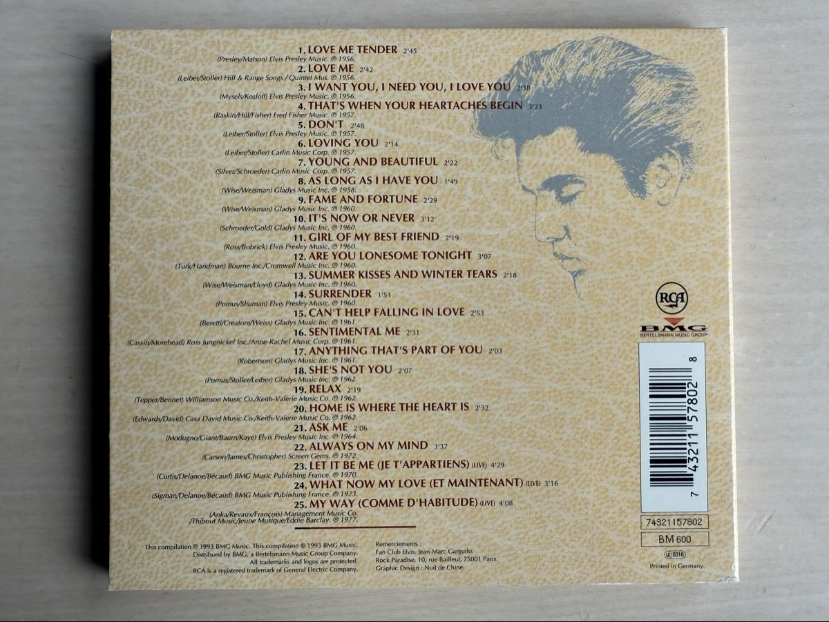 CD: Elvis - Romantique - CD 1993 – Usato da Oberried Brienz venduto da Chyara 1