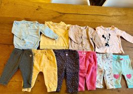 👶 Baby-Kleidungspaket – 10 Teile (Hosen & Oberteile) Gr 68