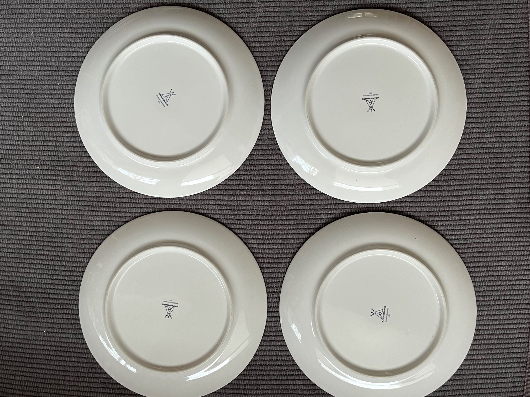 Teller: 4x Teller gelb Ø20cm, Annaburg – Gebraucht aus Zürich von Gurkis 2