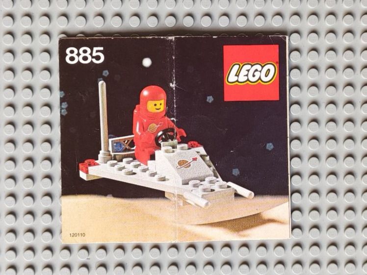 Lego Kit di costruzioni: LEGO Classic Space Anleitung / Instructions - 885 – Usato da Muhen venduto da Legoholic