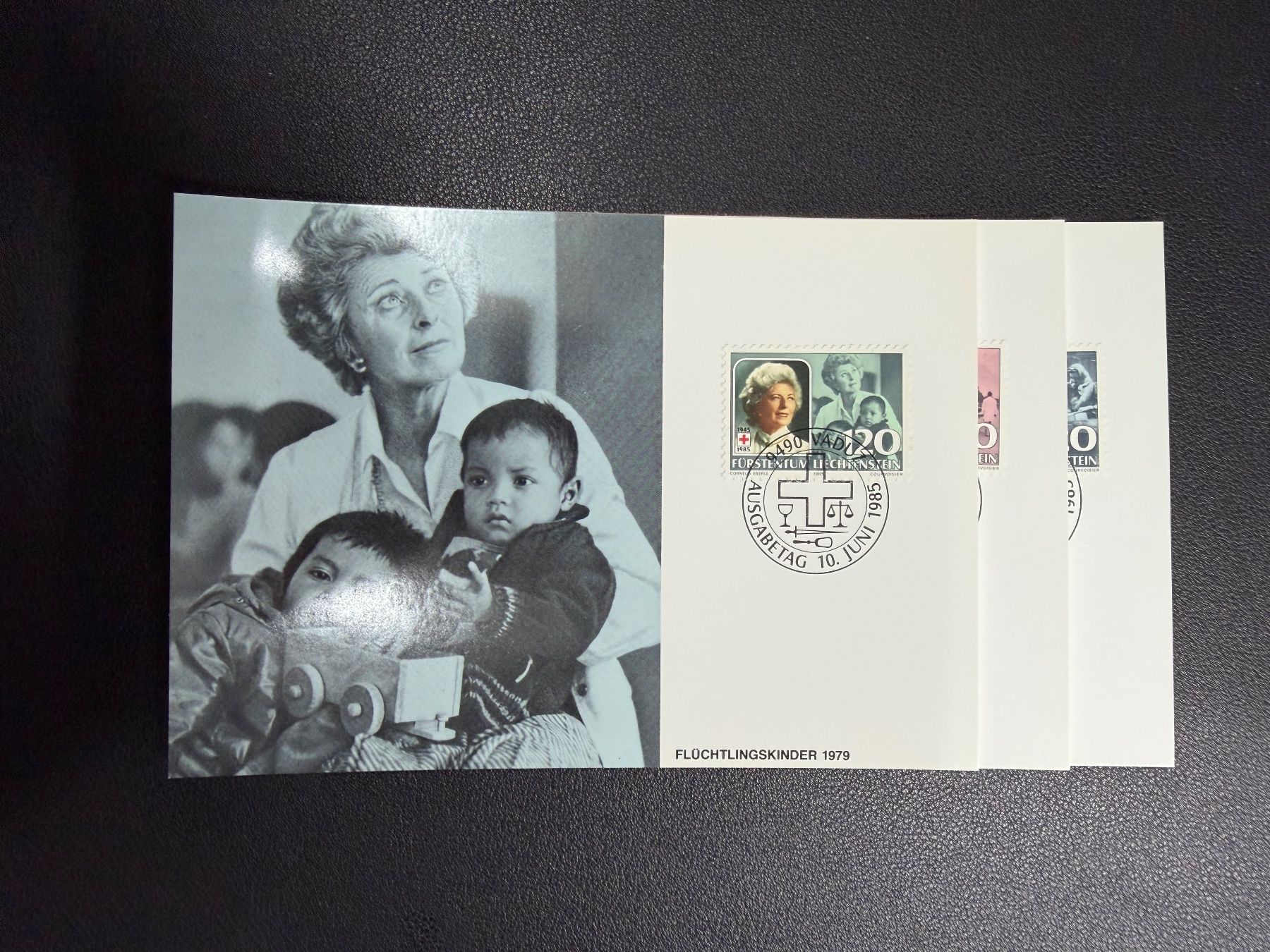 Tous les timbres: Liechtenstein Maximumkarten 55 / 1985 – D'occasion à oberrüti par jeanmei