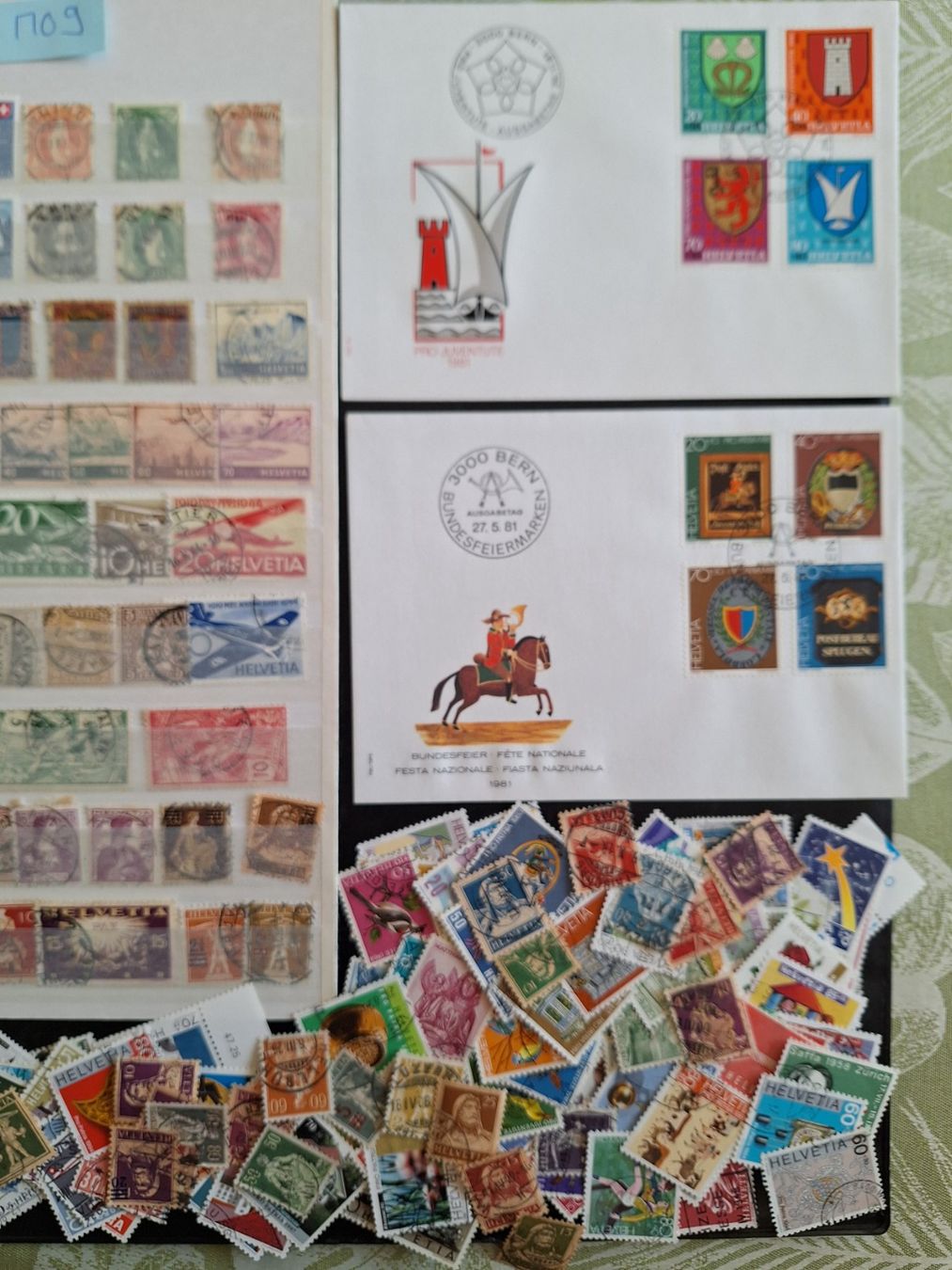 Alle Briefmarken: CH: 400 VERSCHIEDENE GESTEMPELTE (M09) – Gebraucht aus Genolier von Antoine30 3