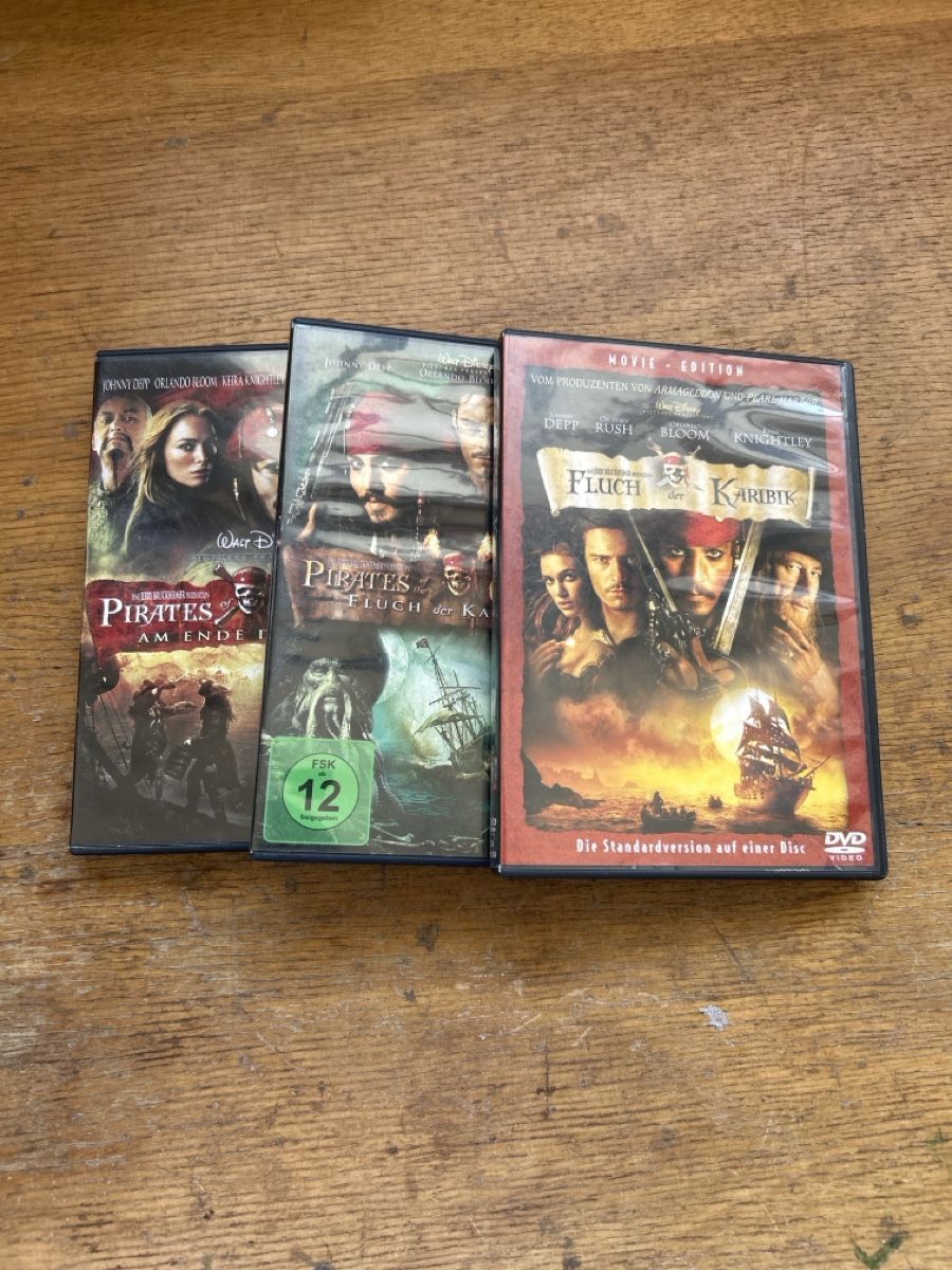 Tutti i DVDs: Fluch der Karibik Filme – Nuovo (secondo la descrizione) da Burgdorf venduto da Mm.ju