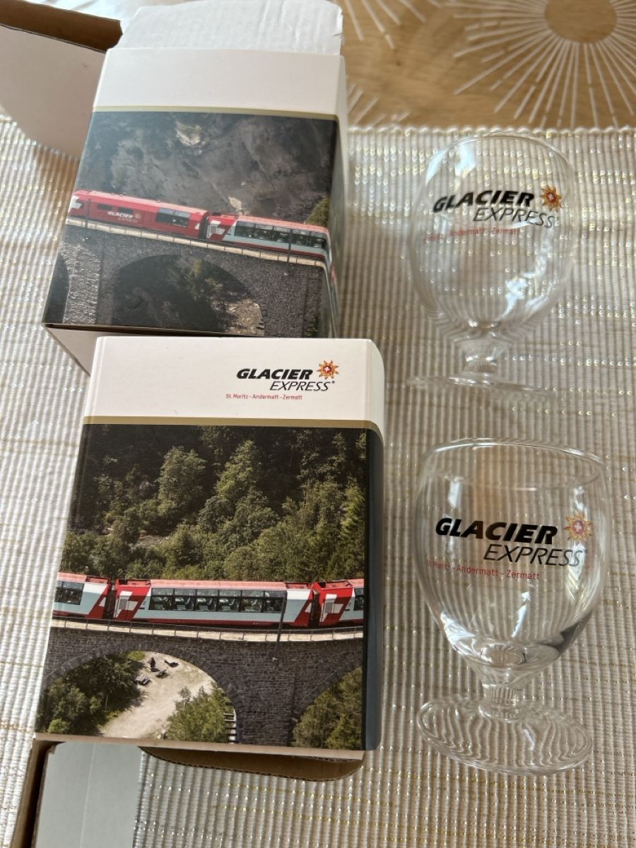 Bicchieri: Gläser GLACIER EXPRESS NEU originalverpackt – Nuovo (secondo la descrizione) da Heimenhausen venduto da bergblick4