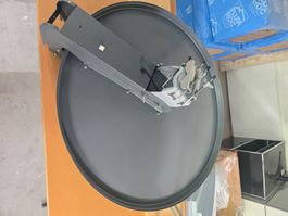 Satellitenschüssel 100cm mit LNB und Receiver (neu)