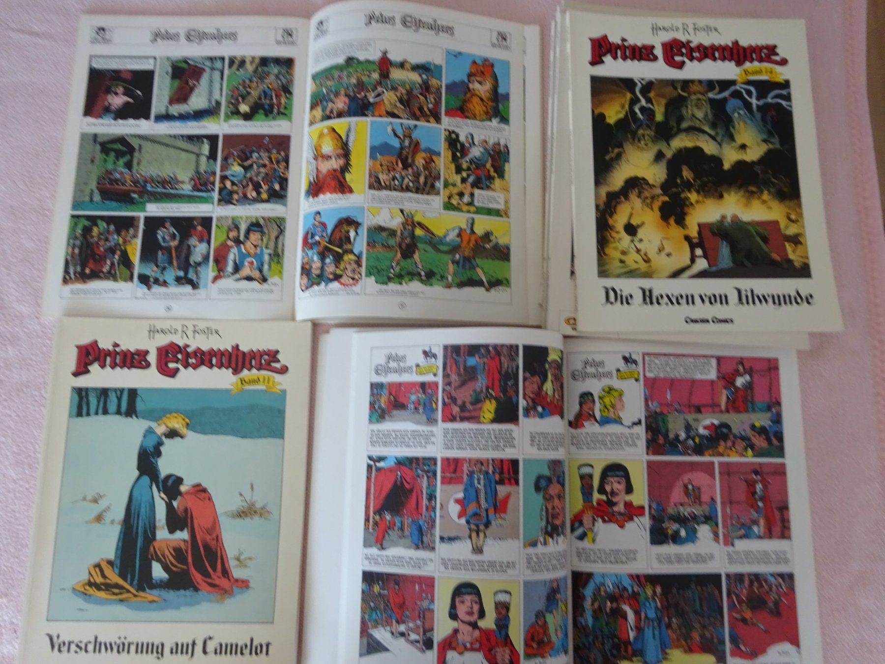 Comics: PRINZ EISENHERZ ** 12 BÄNDE – Gebraucht aus Luzern von xrayspex99 2