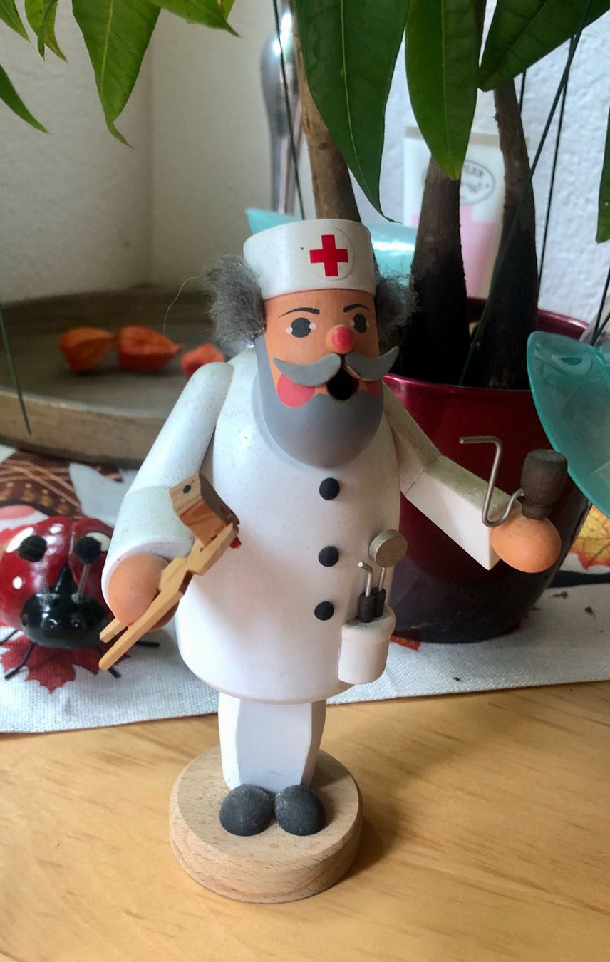 Statuette: Räuchermann Zahnarzt – Usato da Mümliswil venduto da littledogshop