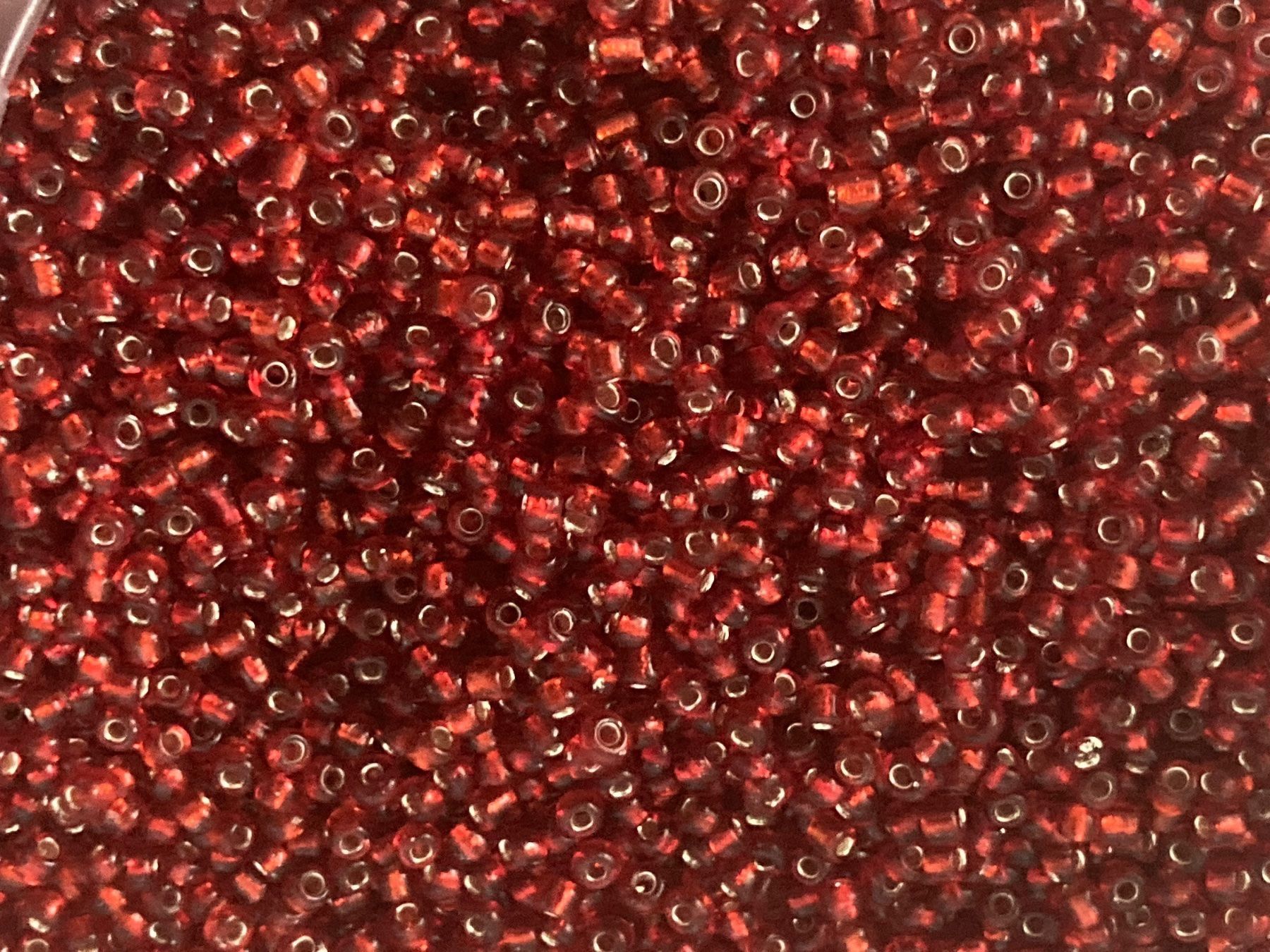 Perle (finte): Rocailles Perlen ROT 150 g – Nuovo (secondo la descrizione) da Erlach venduto da Schaliko