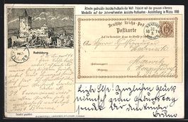 Litho Rudolsburg, Deutsche Reichs-Post-K