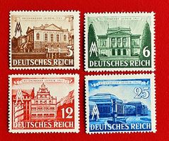 DEUTSCHES REICH SATZ REICHSMESSE LEIPZIG 1941** POSTFRISCH