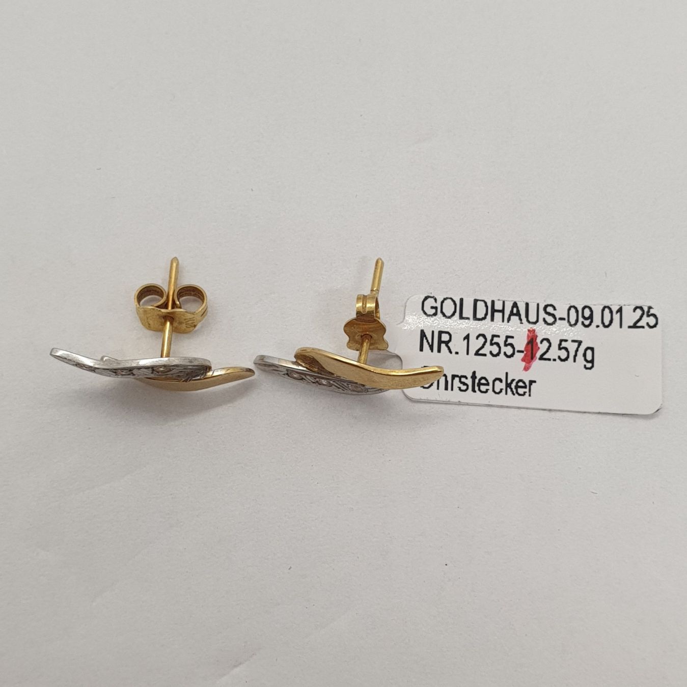 Orecchini pendenti & Orecchini a lobo: Echt 18K Gold Ohrstecker – Usato da Luzern venduto da Luzern-Goldhaus 3