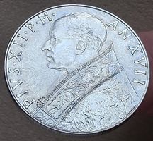 VATIKAN 100 LIRE 1955