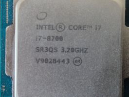 Intel core I7-8700