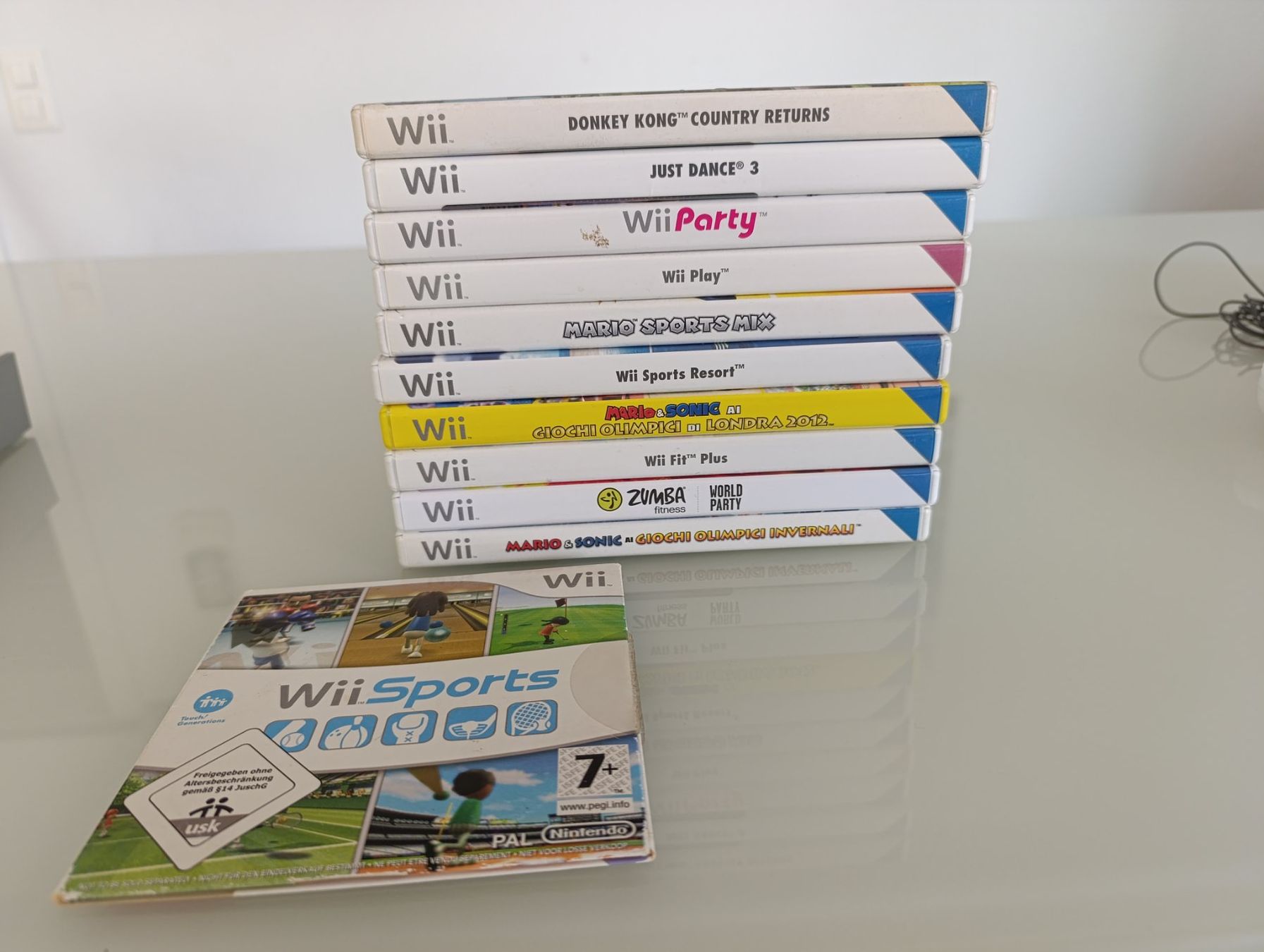 Nintendo Konsolen: Nintendo Wii + giochi+ controller – Gebraucht aus Insone von Andy.8 5