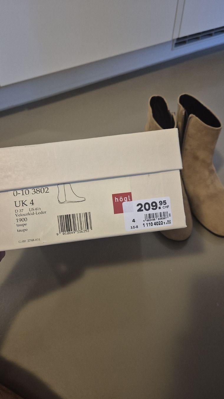 Högl Scarpe da donna: Schuhe Velourkid Leder högl – Usato da Zürich venduto da qeqeuka 7