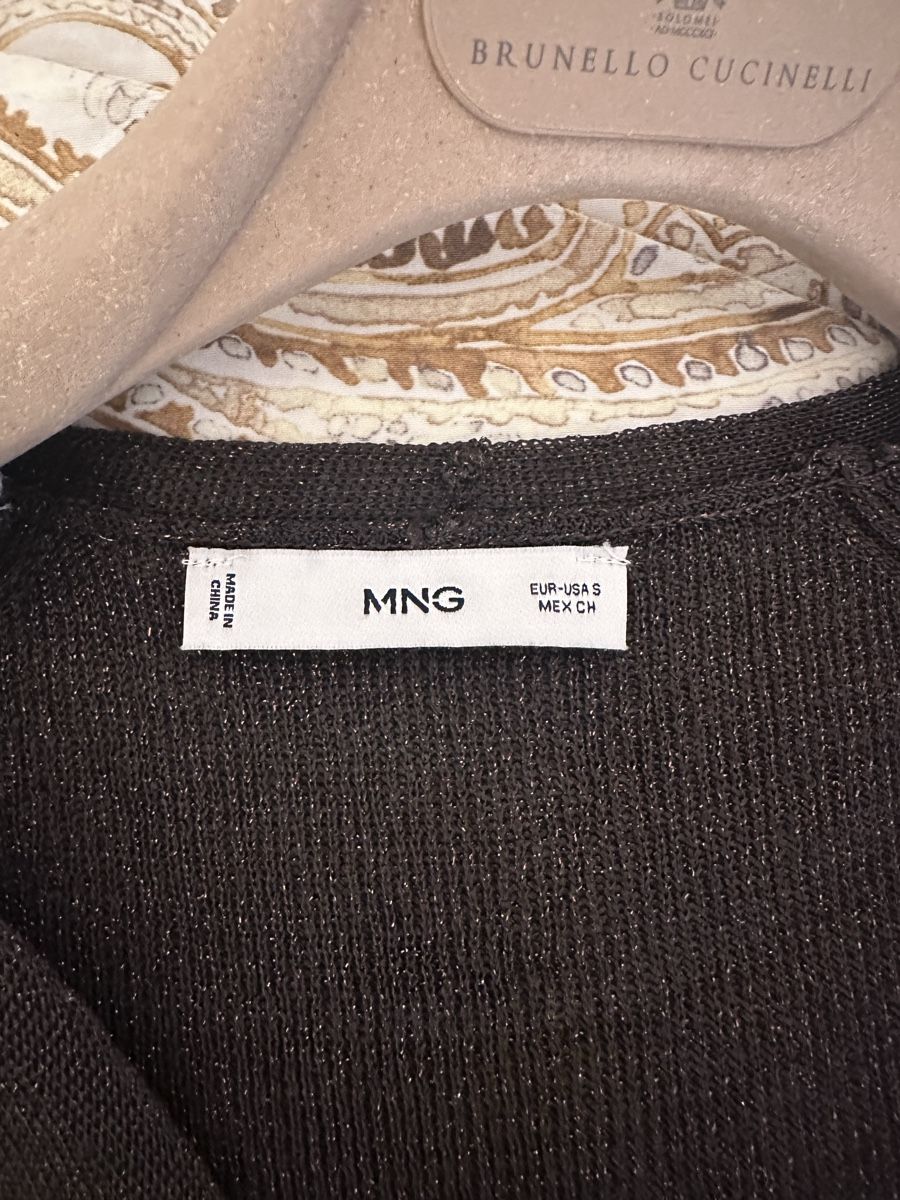 Mango T-Shirts: Mango V-Neck Pullover/ Shirt - Metallic Brown – Neu (gemäss Beschreibung) aus Rüschlikon von juz_2t2j 4
