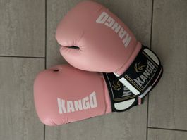 KANGO Boxhandschuhe – neu, unbenutzt – Rosa (10 oz)