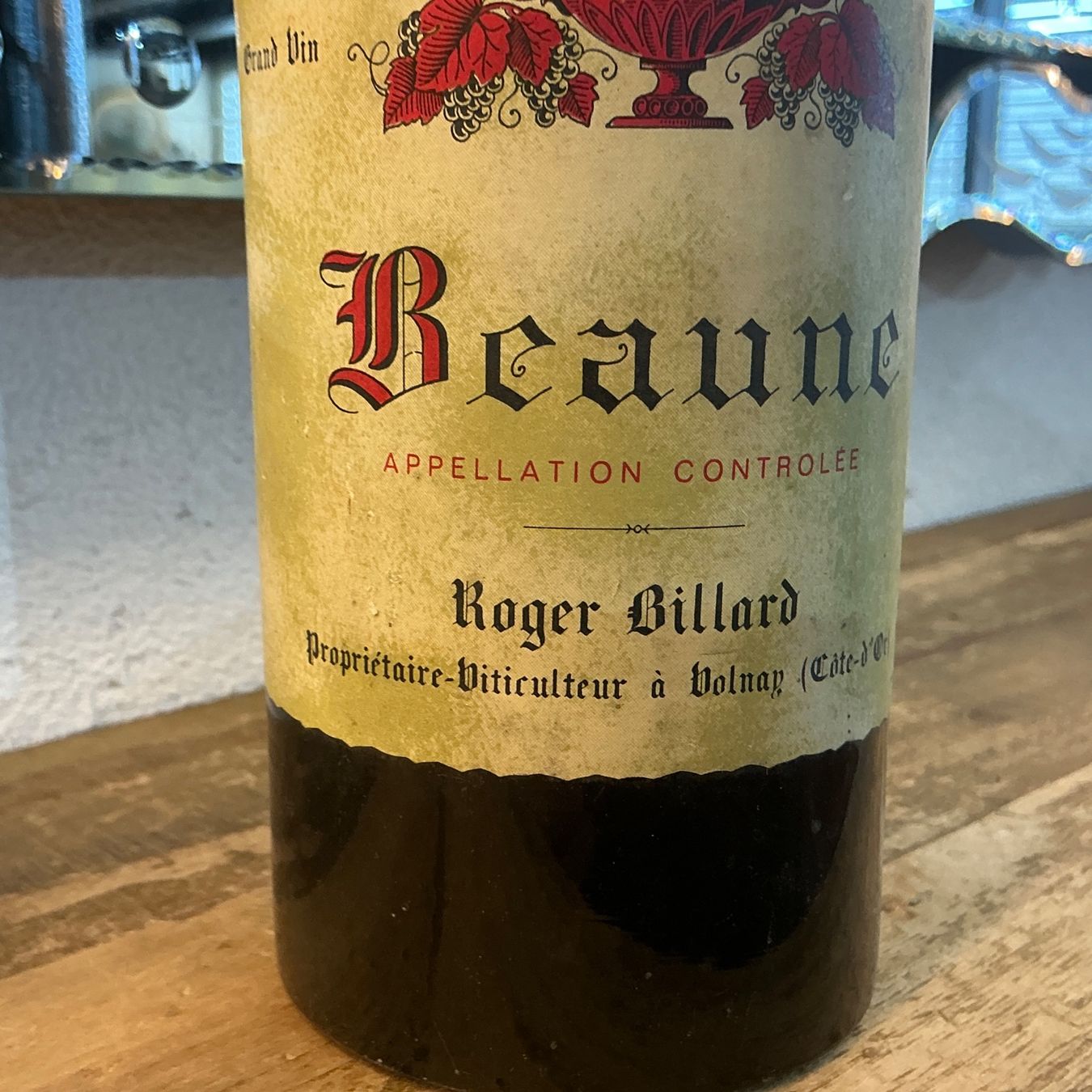 Wein: BEAUNE ROGER BILLARD JAHR 1966 – Gebraucht aus Biglen von Limarkt 3