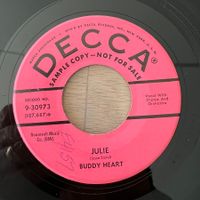 Buddy Heart - Julie / US-Press. 196? - R'n'R - Promo Copy
