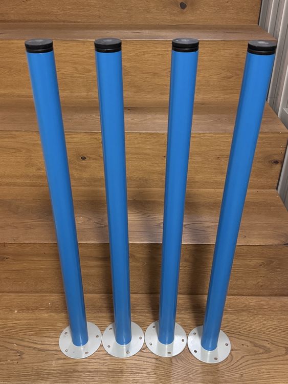 IKEA Adils Tischbeine, blau, 4 Stk, ideal für Projekte! (Gebraucht) in ...