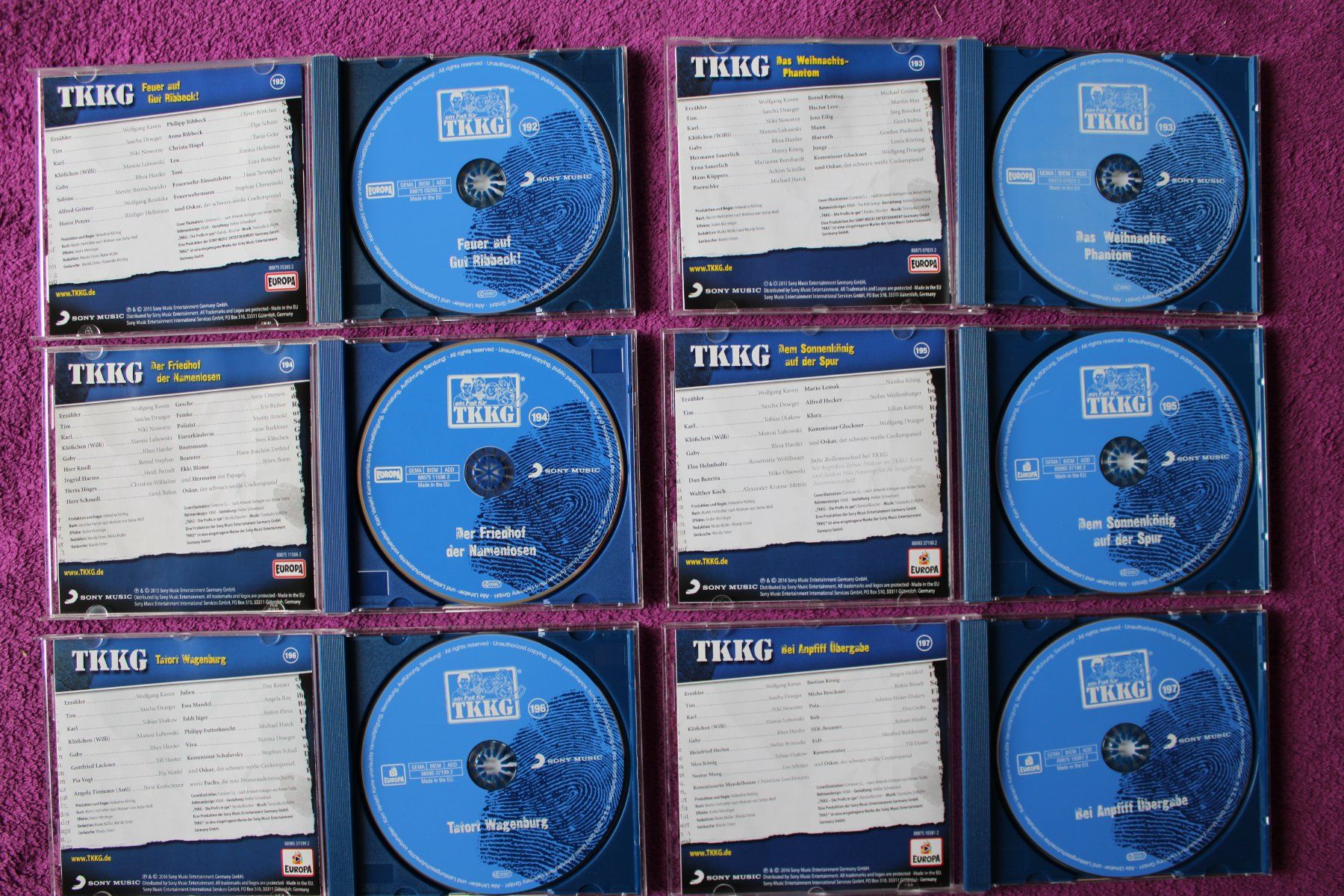 CD: 6 - TKKG - Hörspiel - CD´s – Usato da Müllheim Dorf venduto da Seeeule01 7