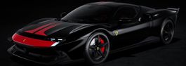 FERRARI 849 TESTAROSSA FIORANO 2025 SHOWCASE NERO 1/18 NEU