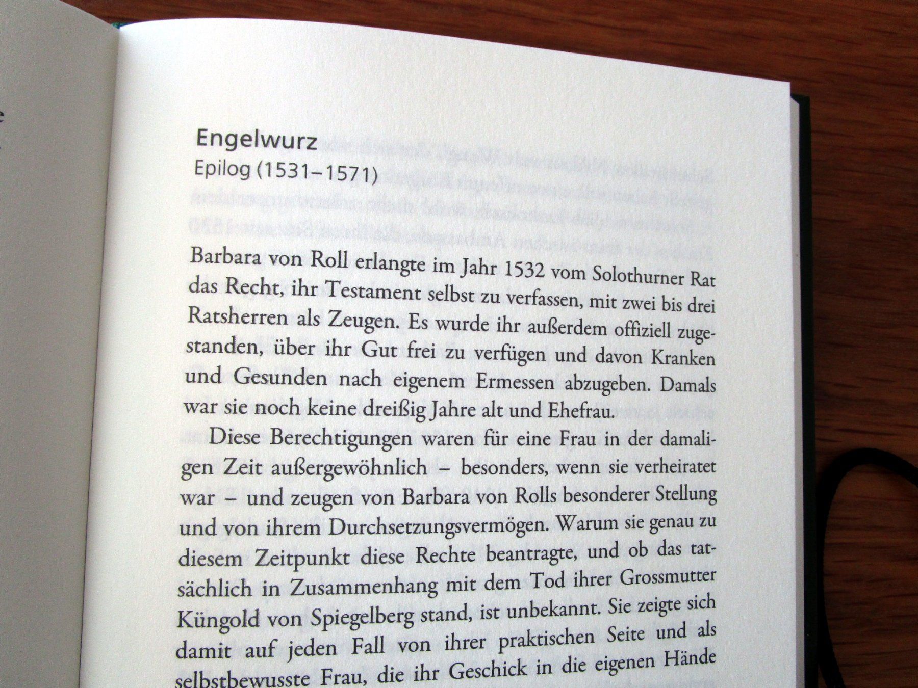 Libri: Barbara von Roll Der Trost der Pflanzen – Usato da Luterbach venduto da Evbu 4