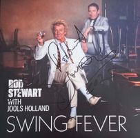 Rod Stewart + J. Holand Swing Fever Vinyl Original Autogramm